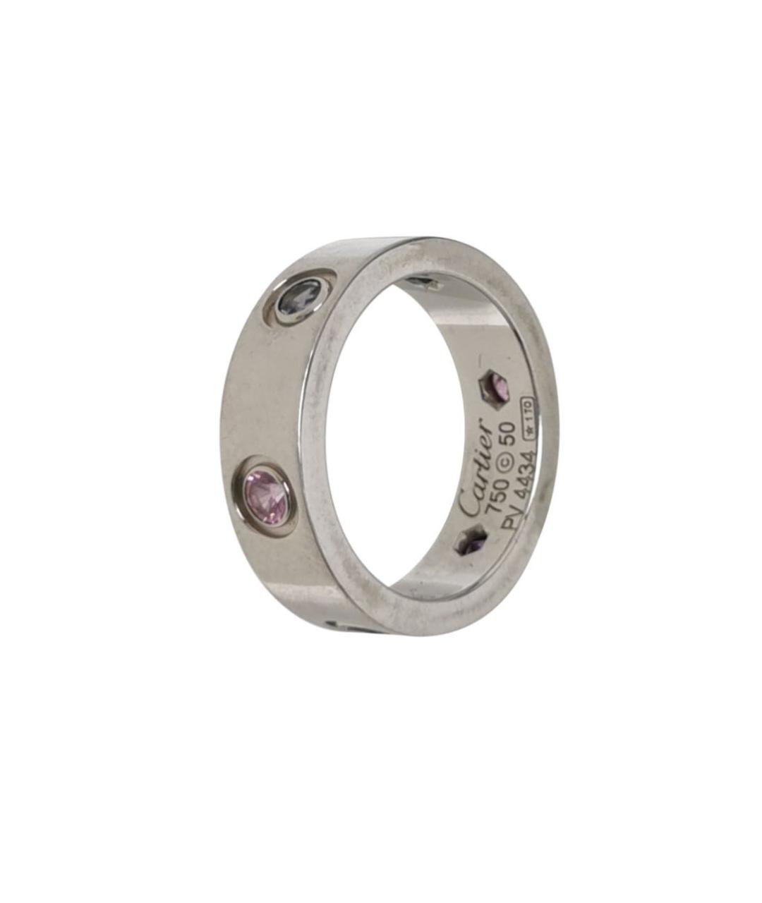 CARTIER Серебряное кольцо из белого золота, фото 2