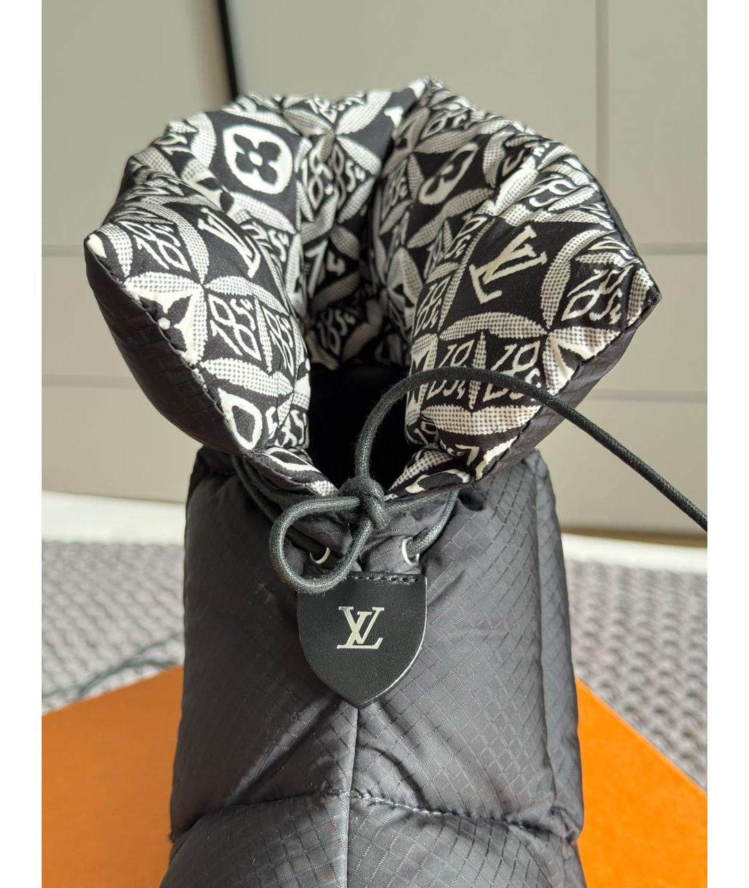 LOUIS VUITTON Черные ботинки, фото 6