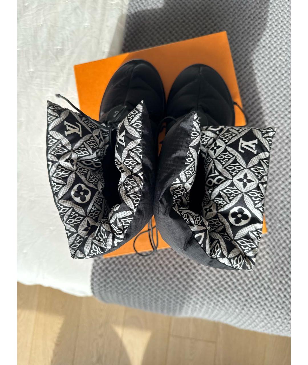LOUIS VUITTON Черные ботинки, фото 3