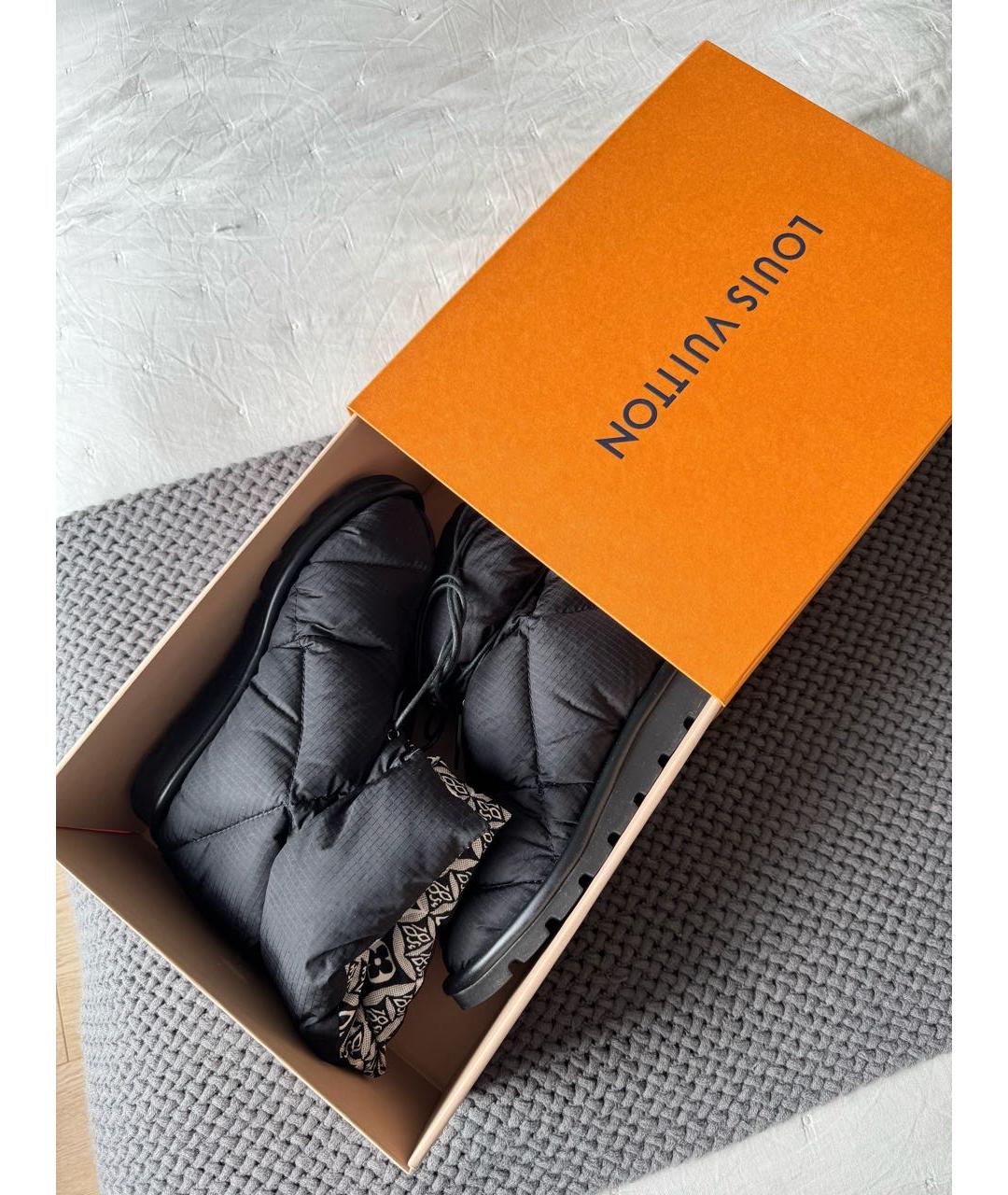LOUIS VUITTON Черные ботинки, фото 8