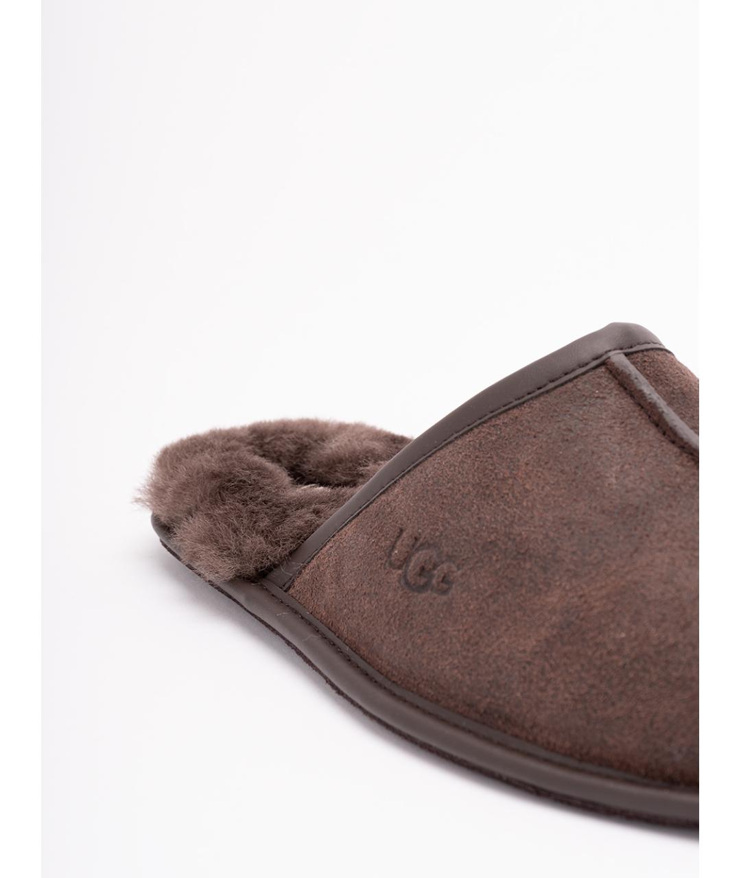 UGG AUSTRALIA Коричневые замшевые сандалии, фото 5