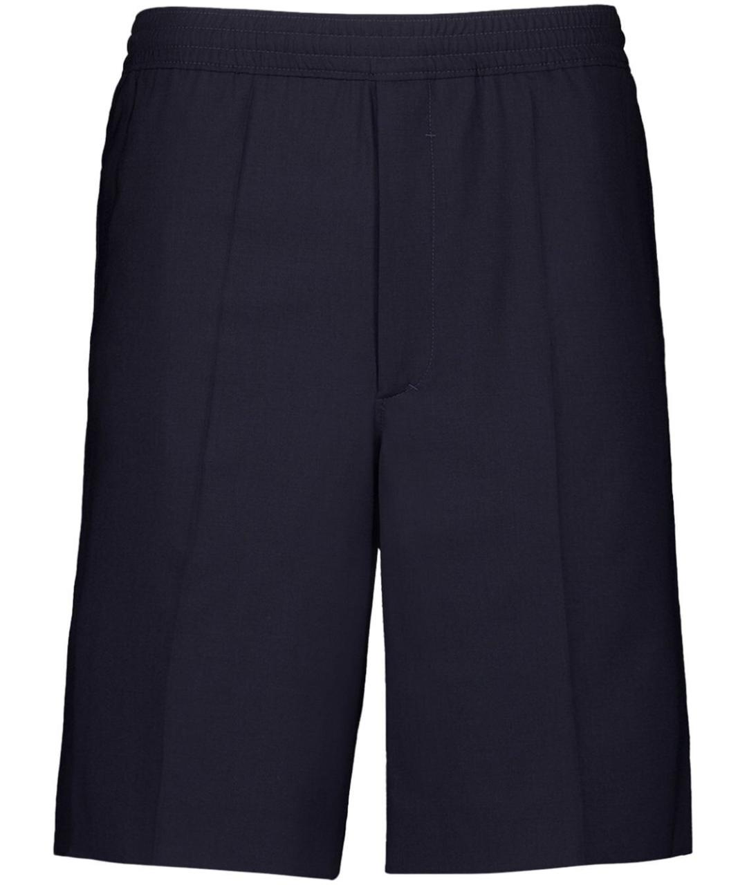 GIVENCHY Синие шерстяные шорты, фото 1