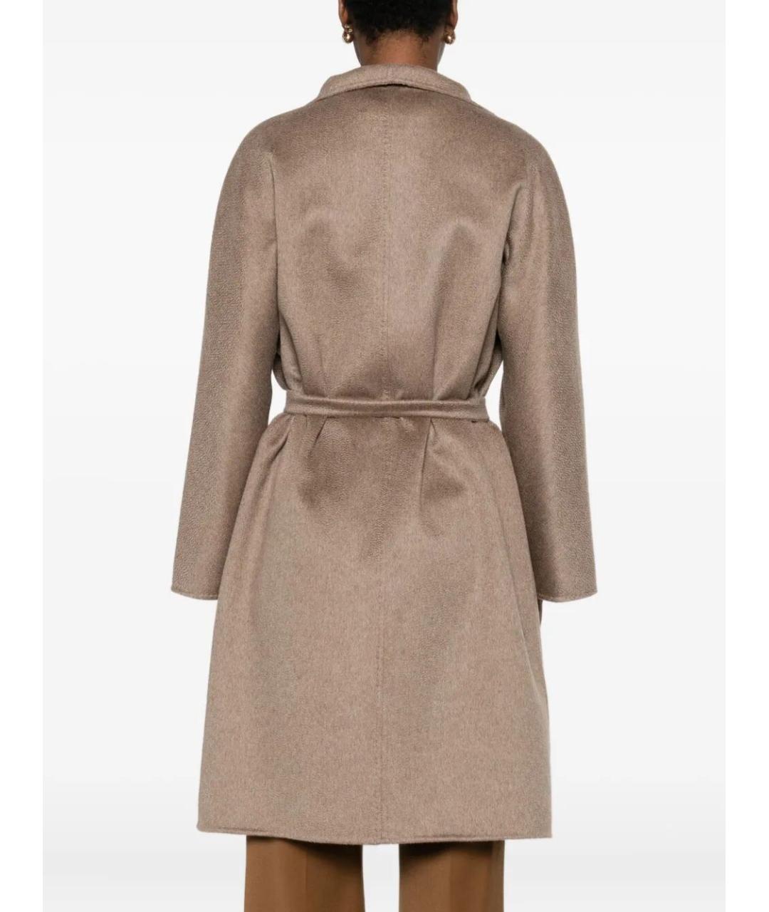 MAX MARA Бежевое кашемировое пальто, фото 5