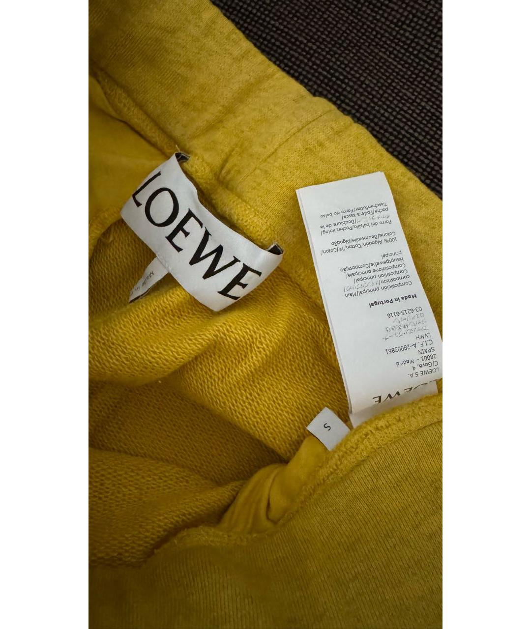 LOEWE Желтый хлопковый спортивные костюмы, фото 6
