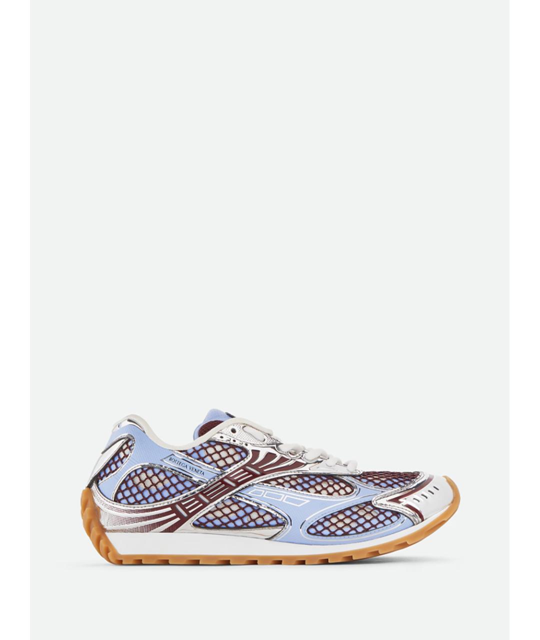 BOTTEGA VENETA Мульти текстильные низкие кроссовки / кеды, фото 6