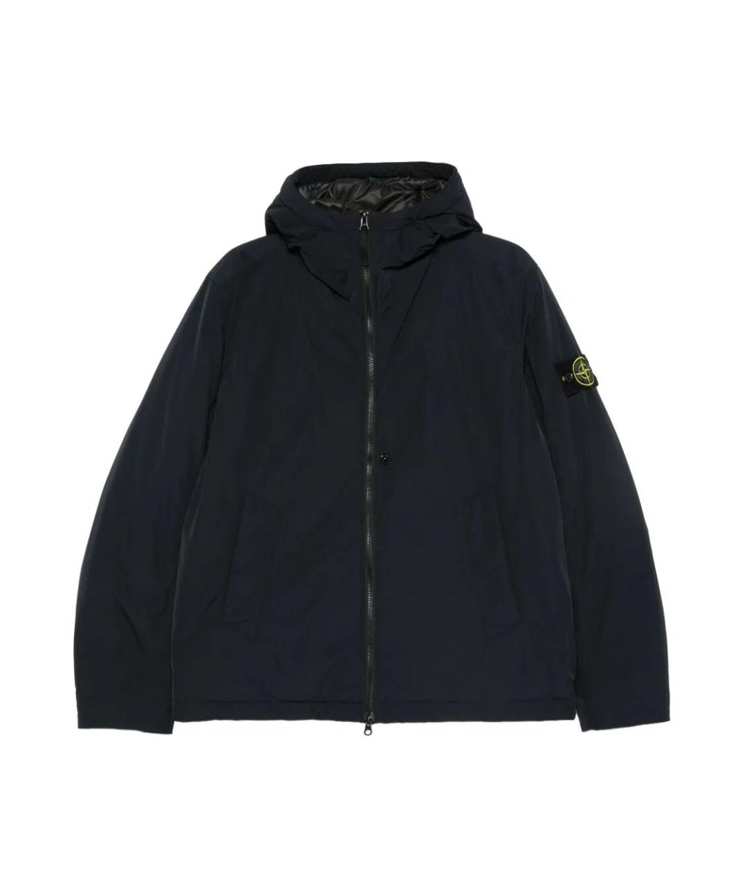 STONE ISLAND Синяя полиэстеровая куртка, фото 1