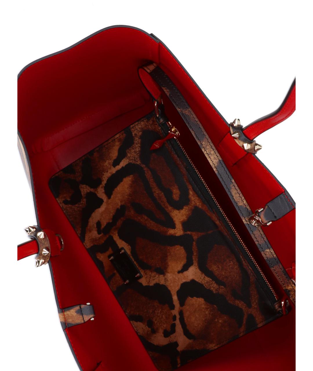 CHRISTIAN LOUBOUTIN Мульти кожаная сумка тоут, фото 4