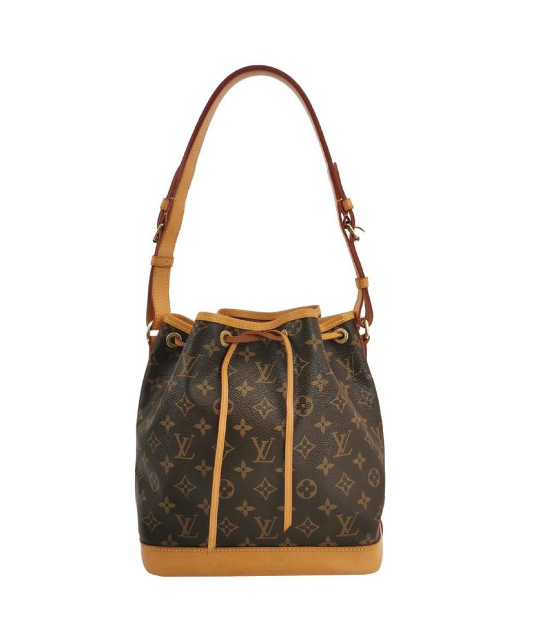 LOUIS VUITTON Коричневая кожаная сумка тоут, фото 1