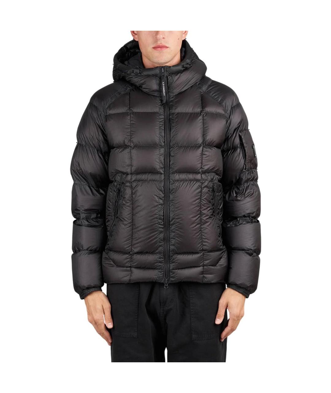 CP COMPANY Черный пуховик, фото 8
