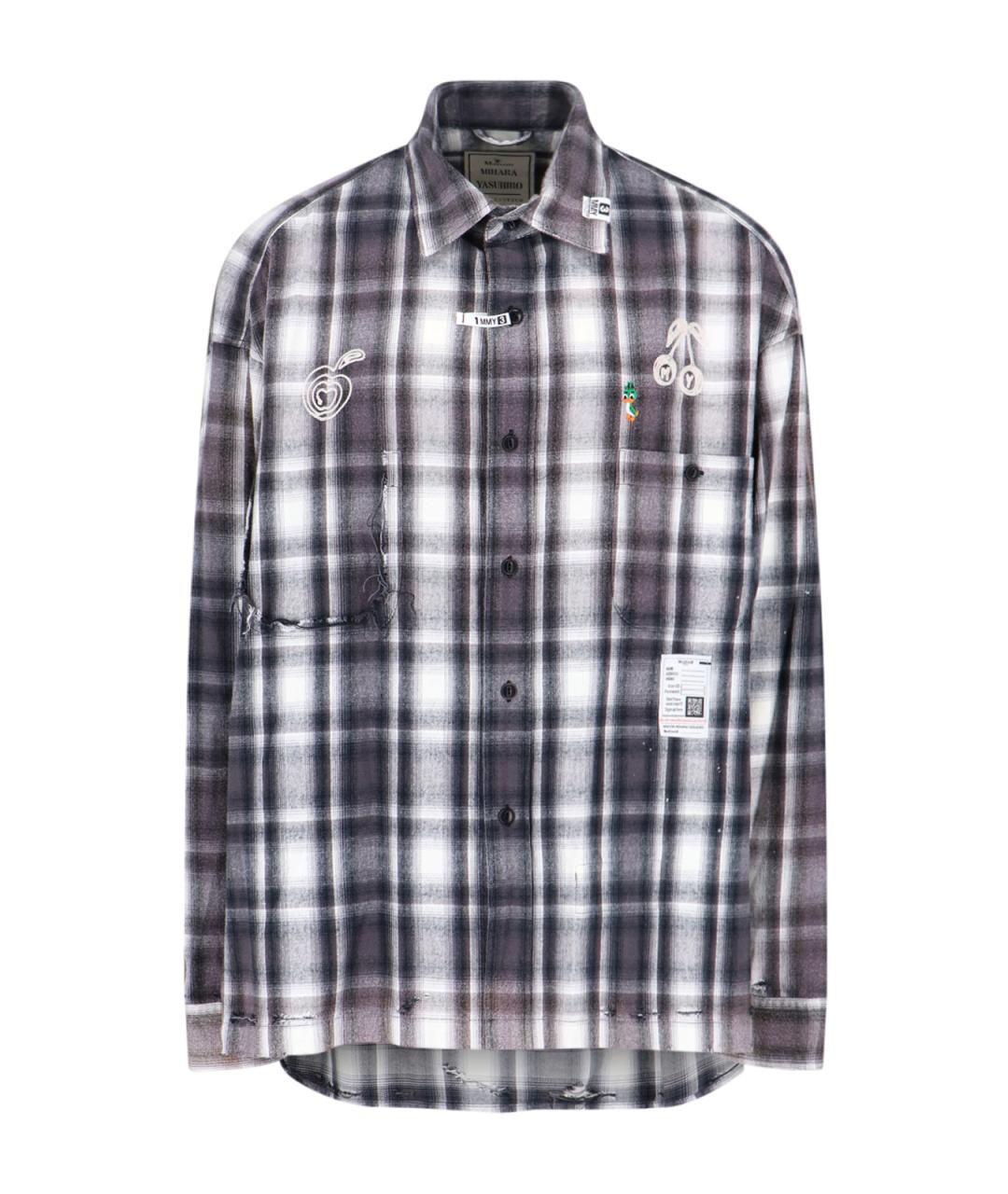 MAISON MIHARA YASUHIRO Мульти хлопковая кэжуал рубашка, фото 1
