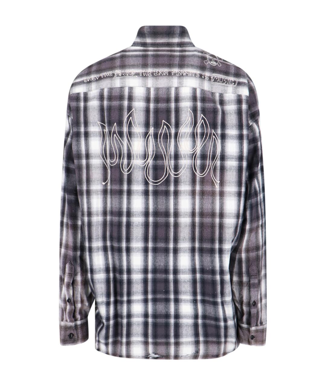 MAISON MIHARA YASUHIRO Мульти хлопковая кэжуал рубашка, фото 2