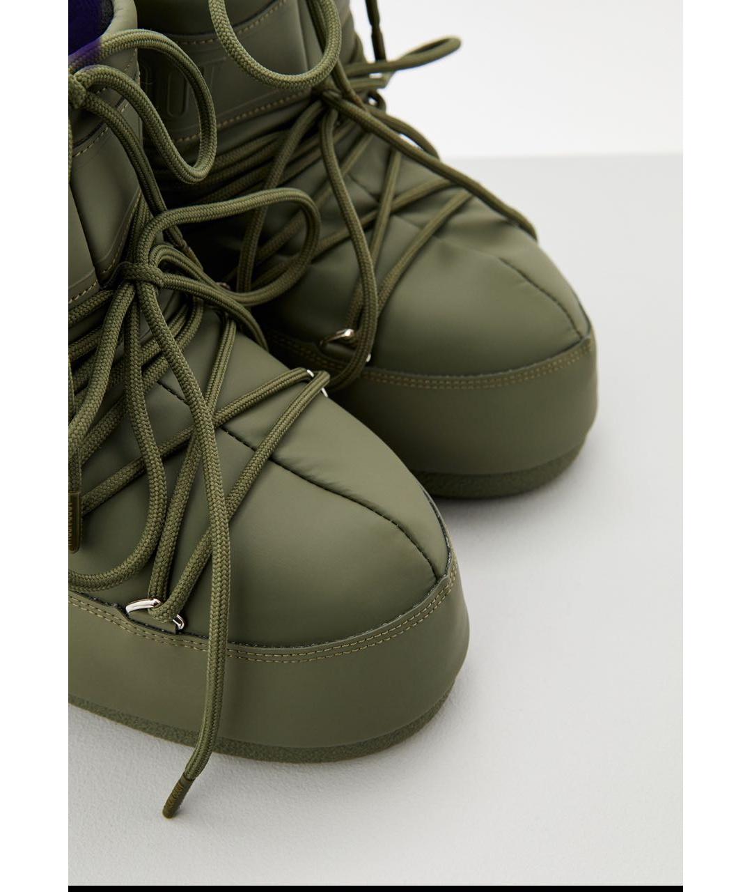 MOON BOOT Хаки ботинки, фото 4