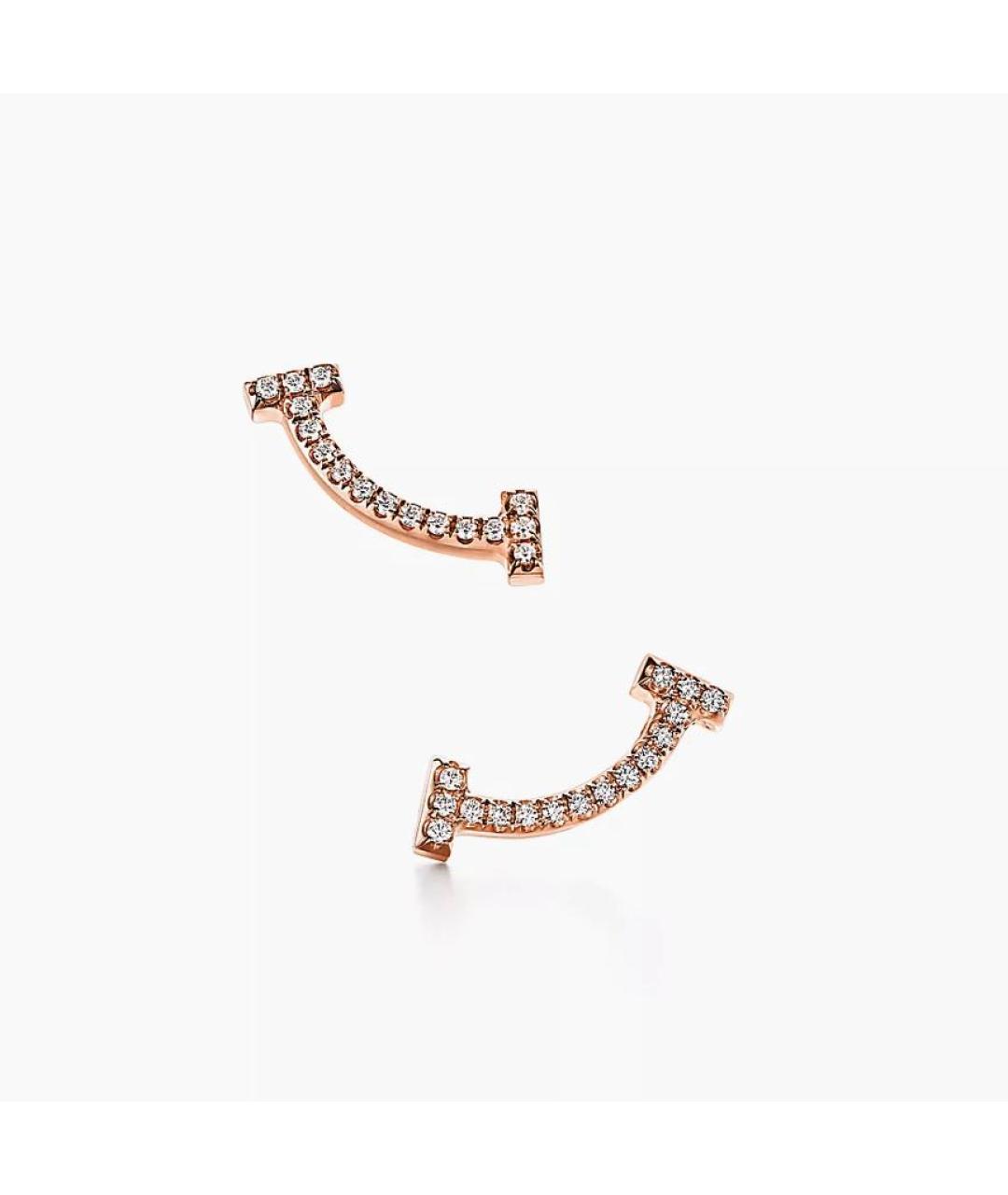 TIFFANY&CO Золотые серьги из розового золота, фото 3