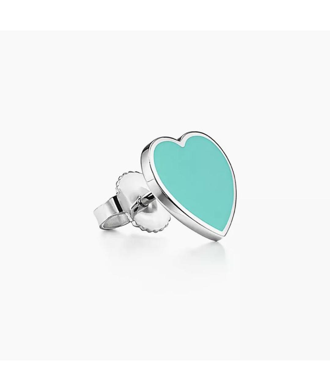TIFFANY&CO Серебряные серебряные серьги, фото 3