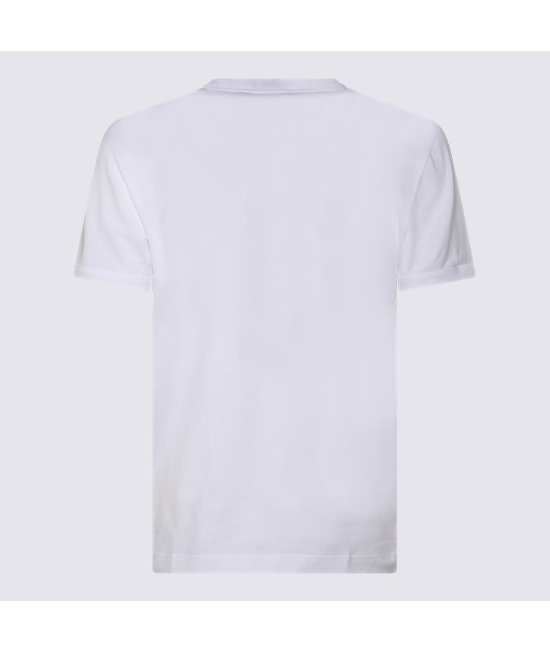 DOLCE&GABBANA Белая хлопковая футболка, фото 2
