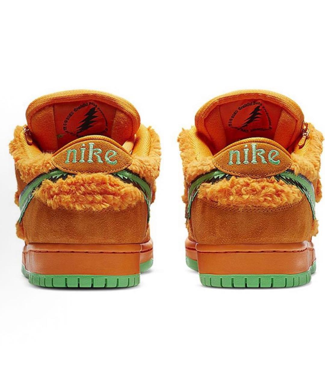 NIKE Оранжевое кроссовки, фото 4