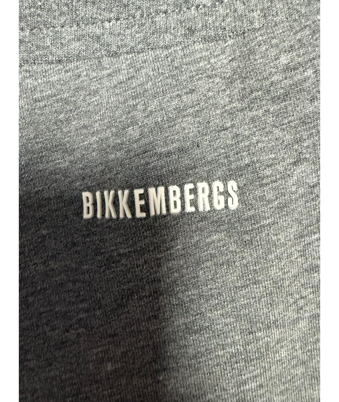 BIKKEMBERGS Серый хлопковый спортивные костюмы, фото 8
