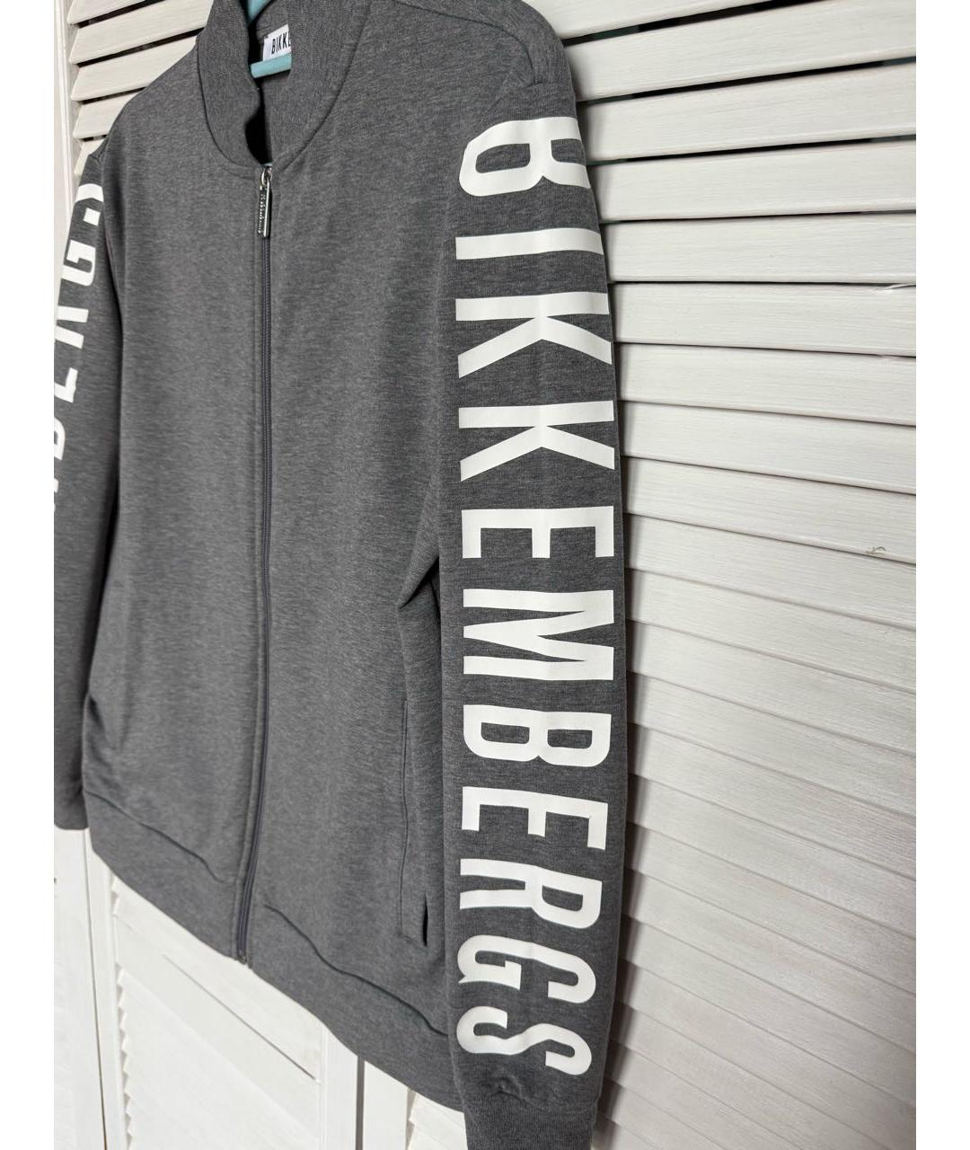 BIKKEMBERGS Серый хлопковый спортивные костюмы, фото 6