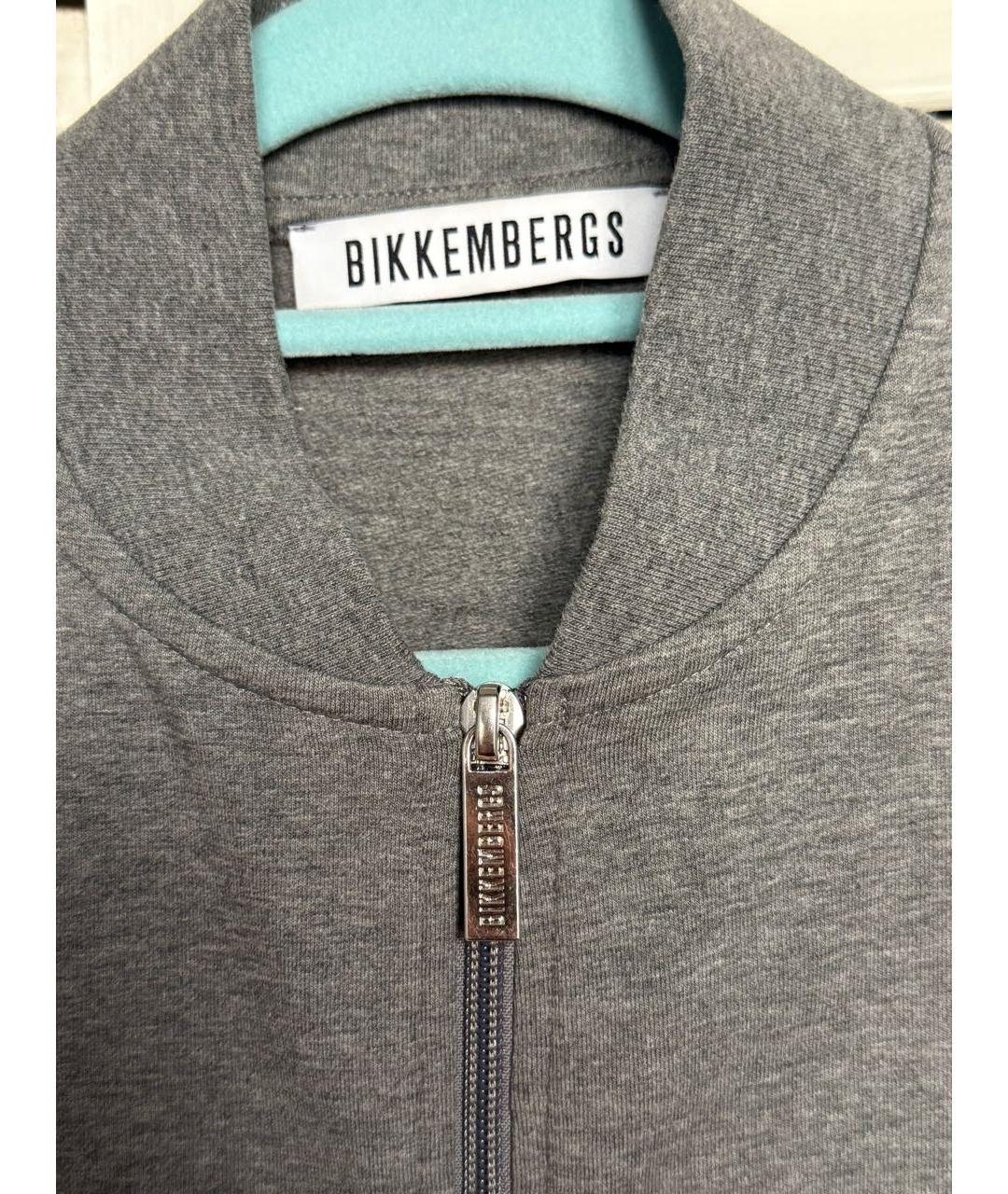 BIKKEMBERGS Серый хлопковый спортивные костюмы, фото 3