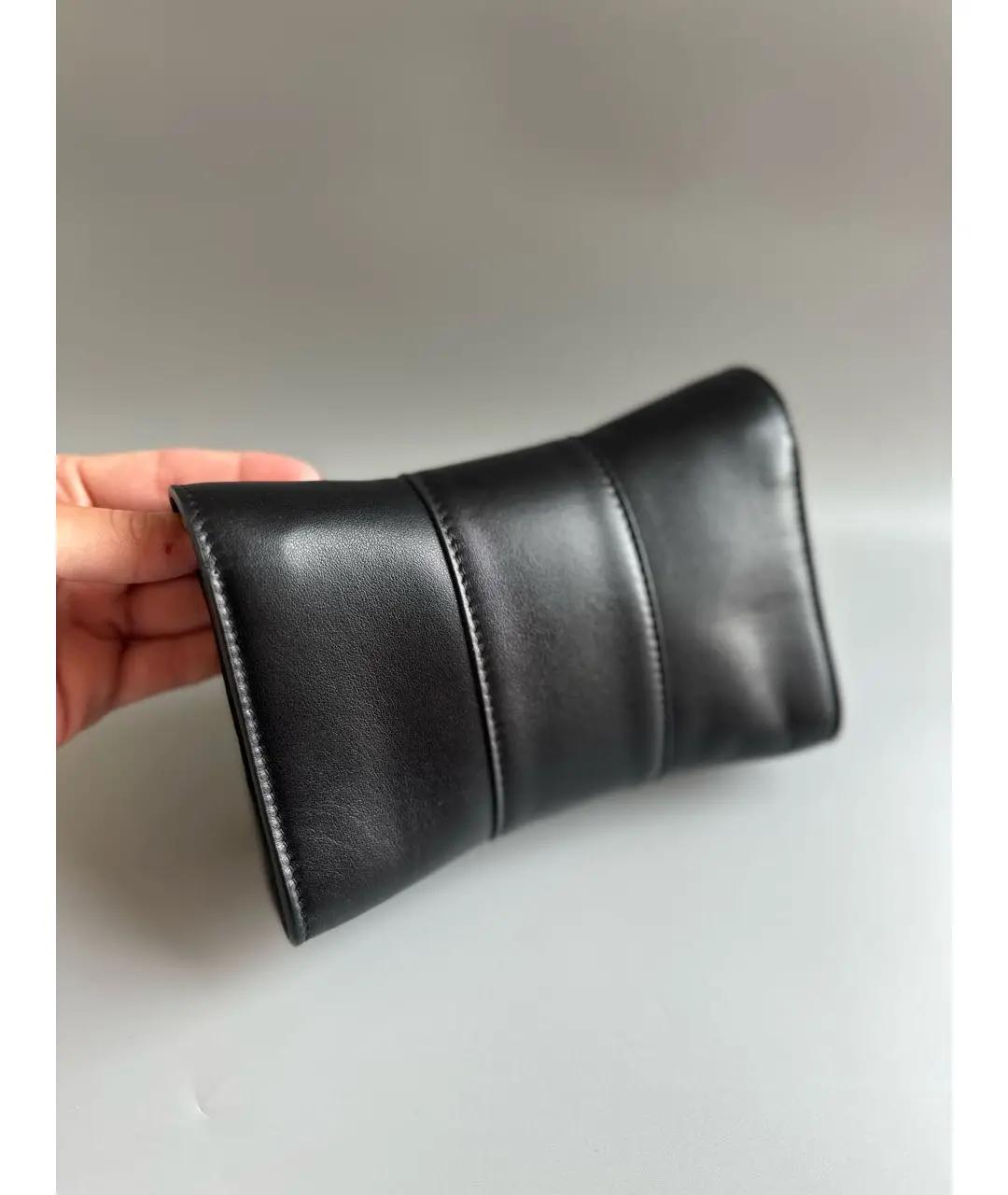 FURLA Черная кожаная сумка через плечо, фото 7