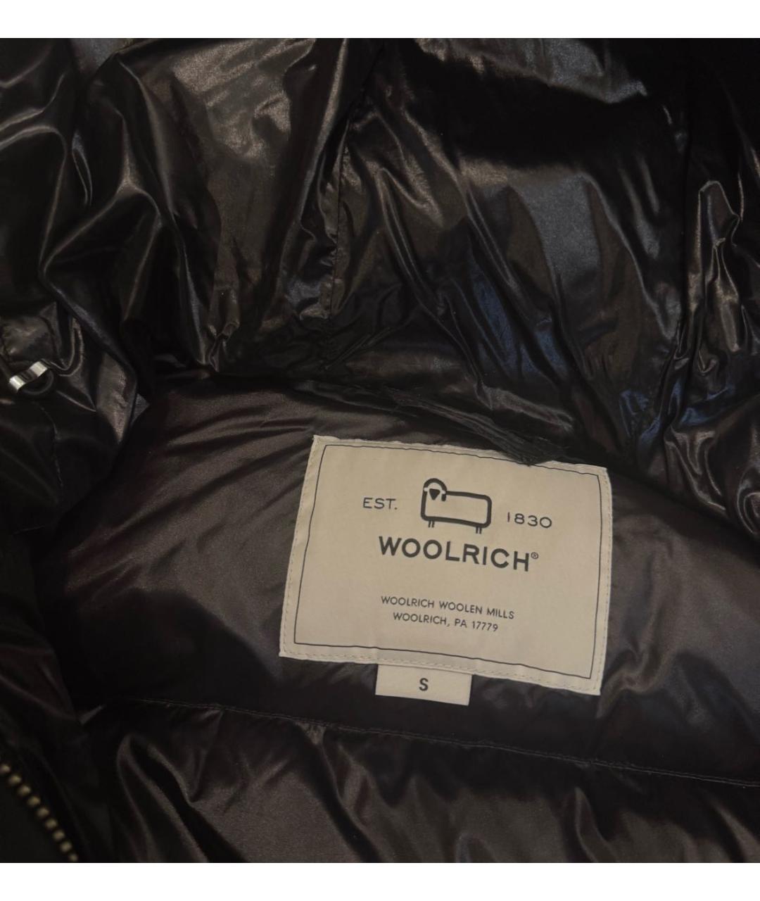WOOLRICH Черный пуховик, фото 3