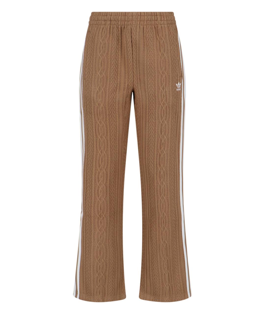 ADIDAS Коричневые прямые брюки, фото 1