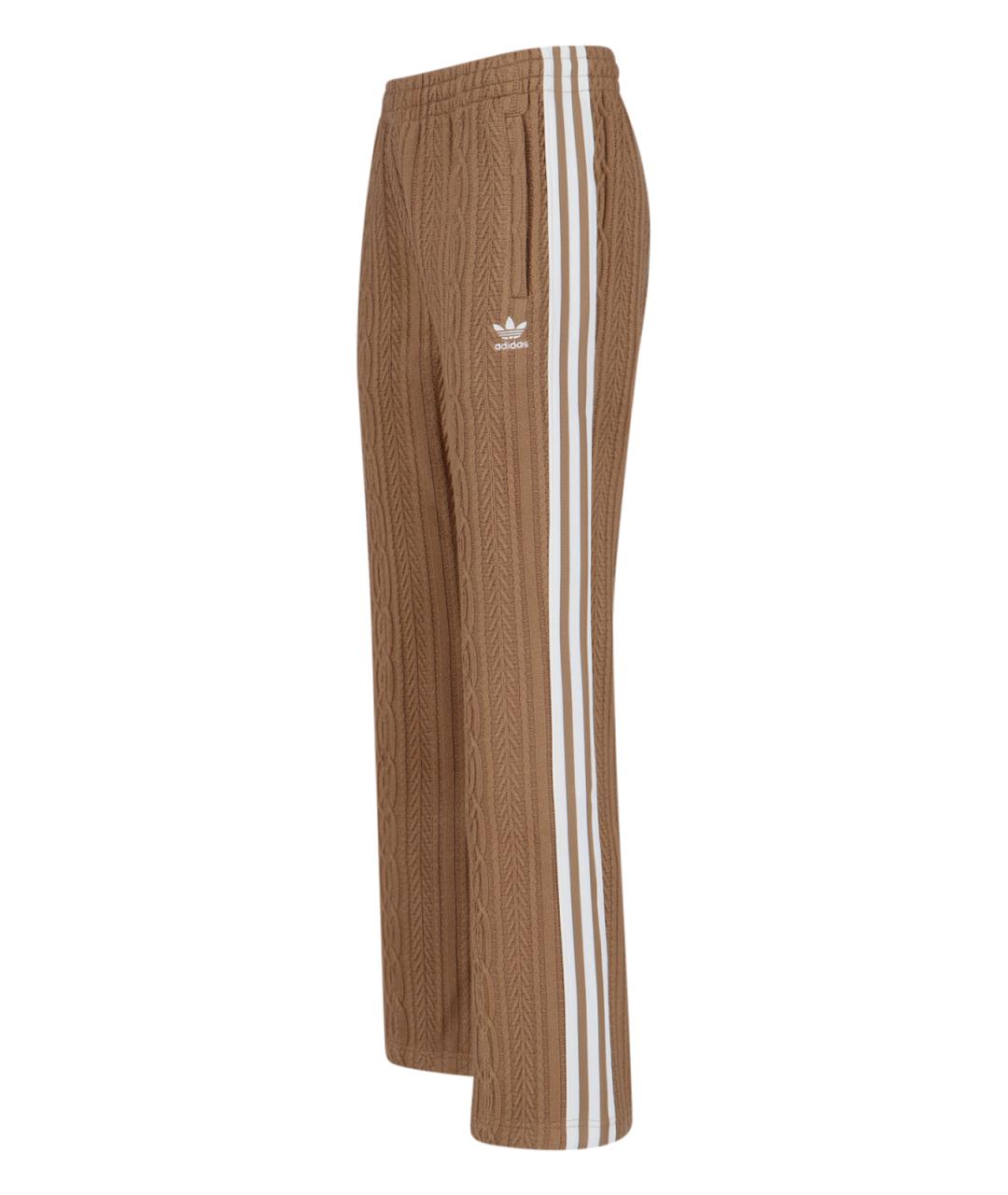 ADIDAS Коричневые прямые брюки, фото 3