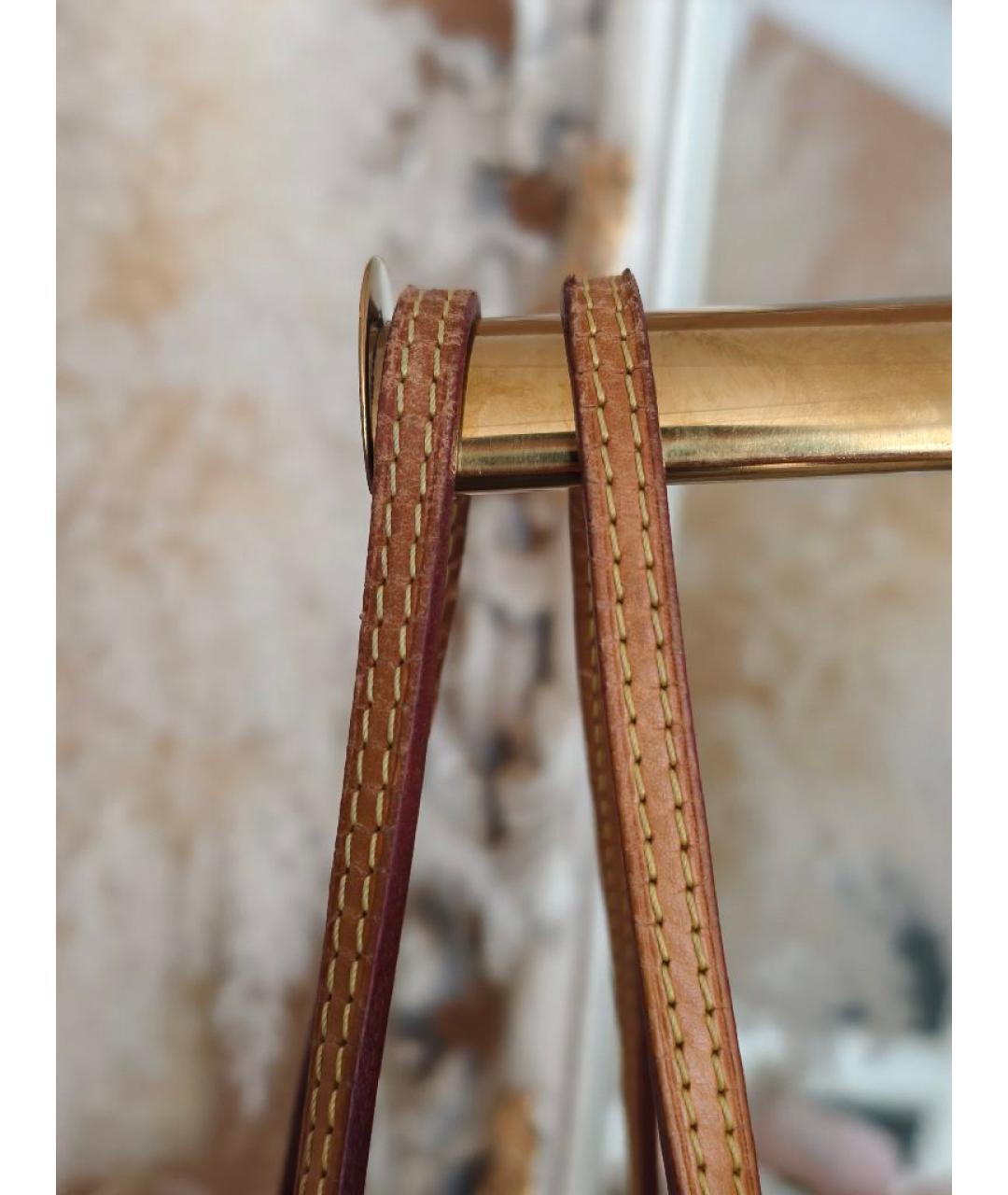 LOUIS VUITTON Коричневая сумка тоут, фото 8