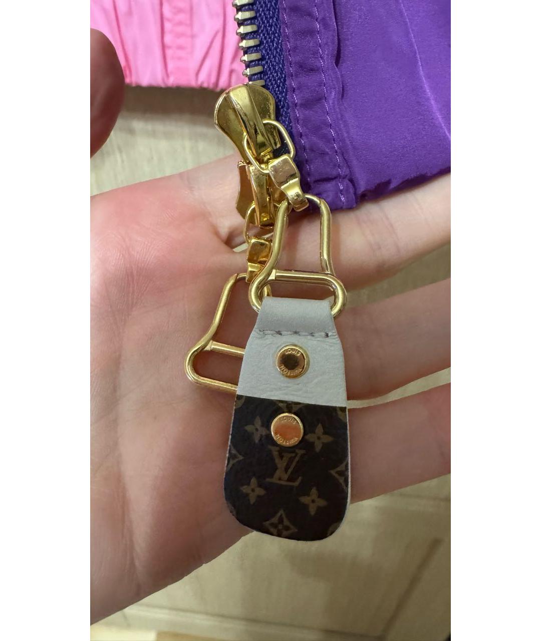 LOUIS VUITTON Розовая полиамидовая куртка, фото 6