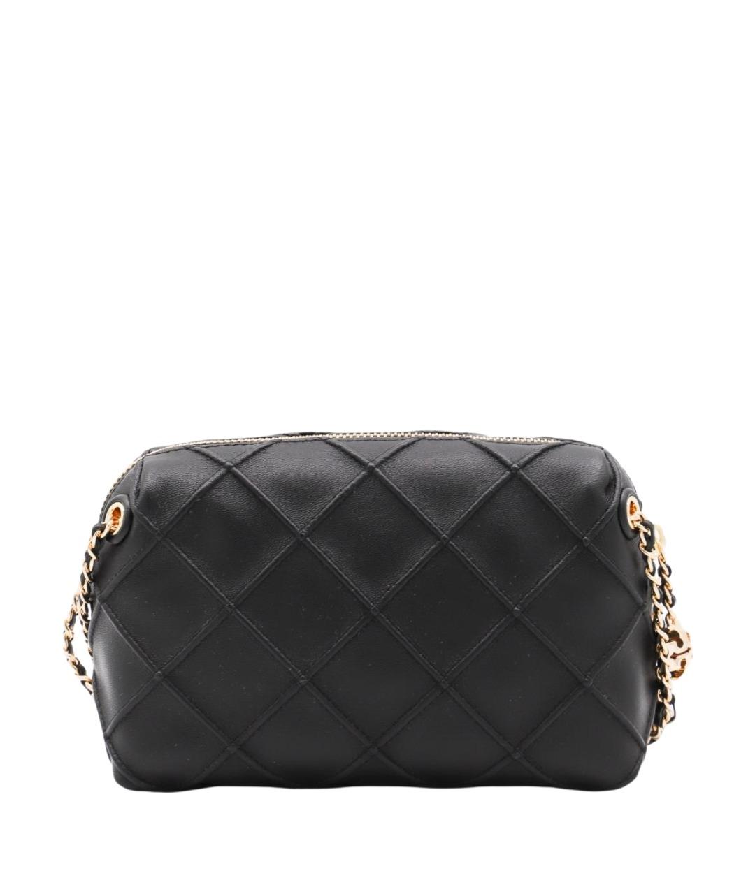 TORY BURCH Черная кожаная сумка через плечо, фото 1