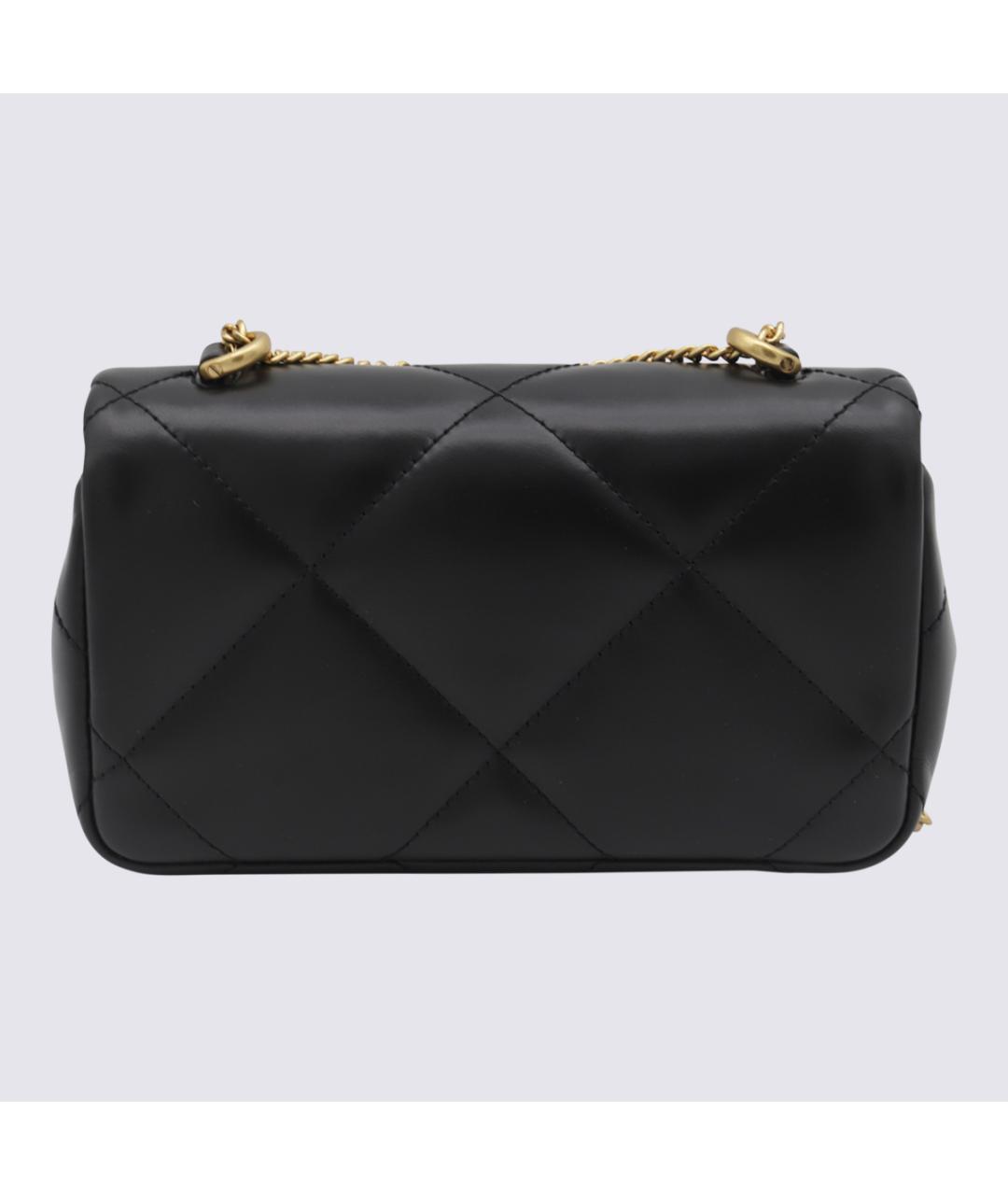 TORY BURCH Черная кожаная сумка через плечо, фото 2