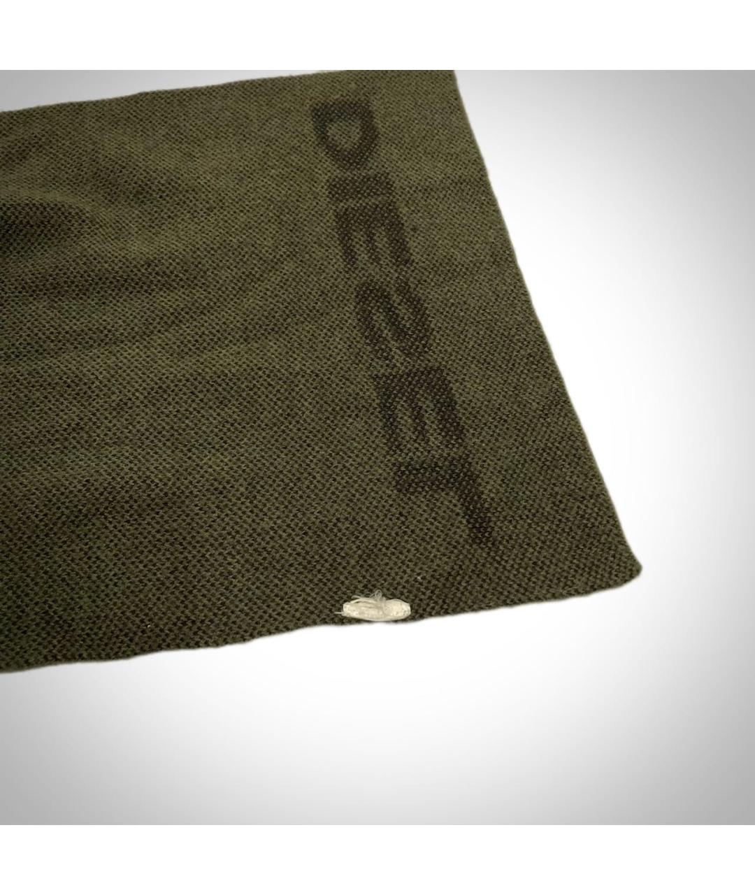 DIESEL Хаки шарф, фото 3