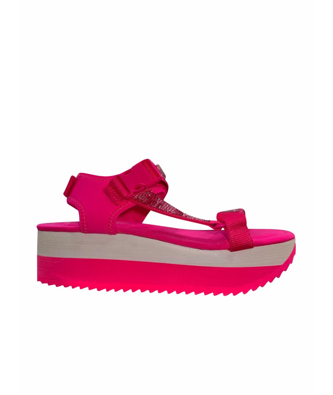 JUICY COUTURE Розовые босоножки, фото 1