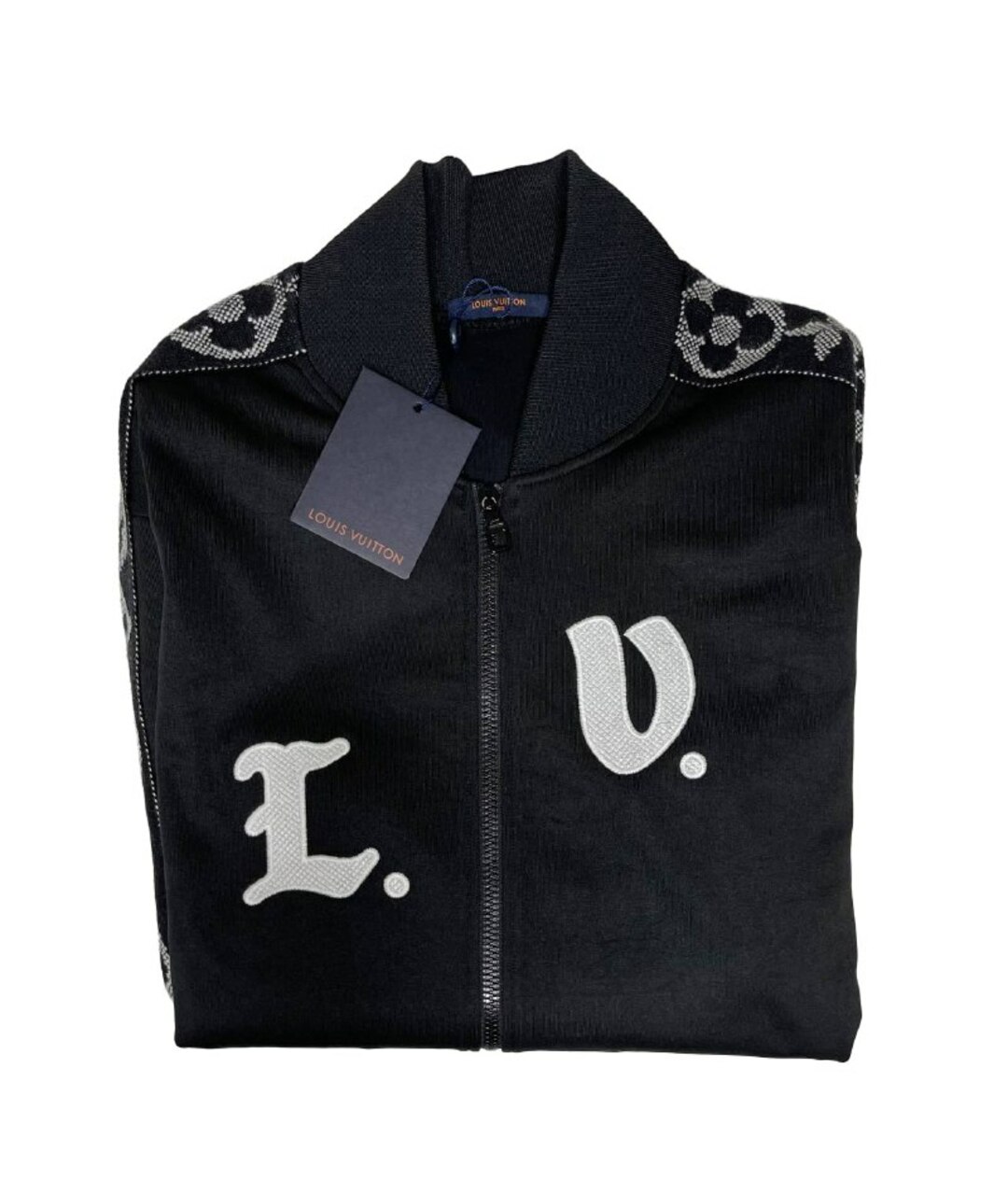 LOUIS VUITTON Черная хлопковая куртка, фото 5