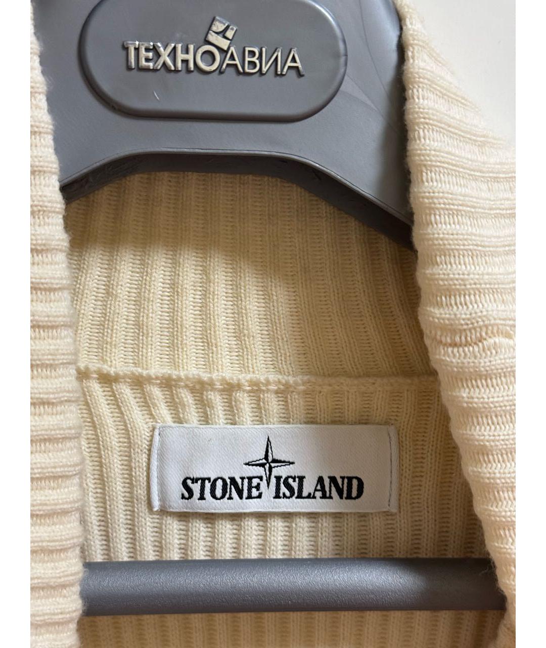 STONE ISLAND Бежевая водолазка, фото 5