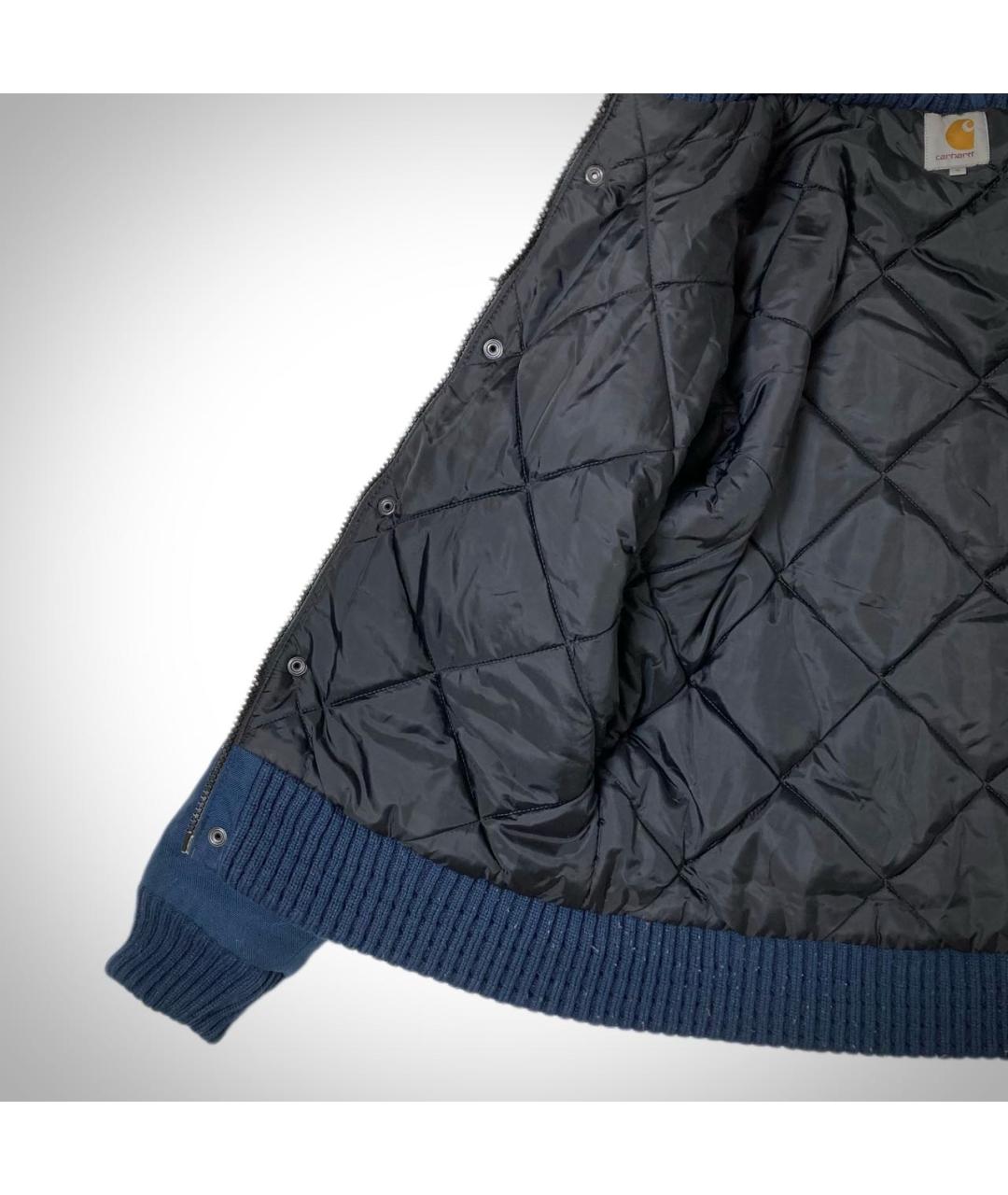 CARHARTT Темно-синяя хлопковая куртка, фото 5