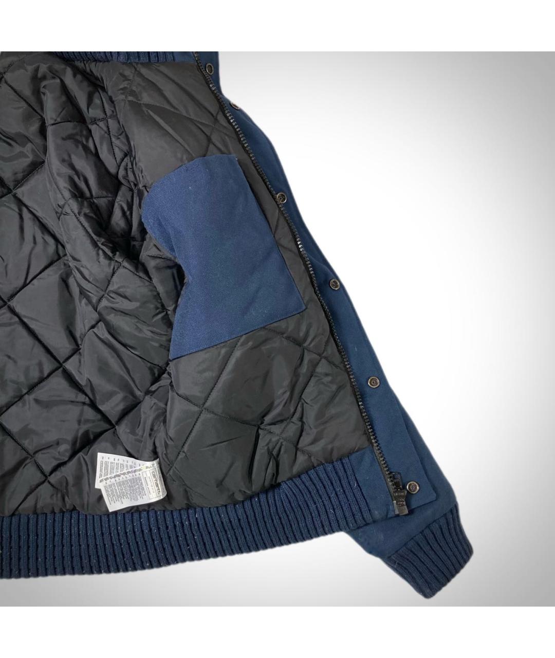 CARHARTT Темно-синяя хлопковая куртка, фото 6