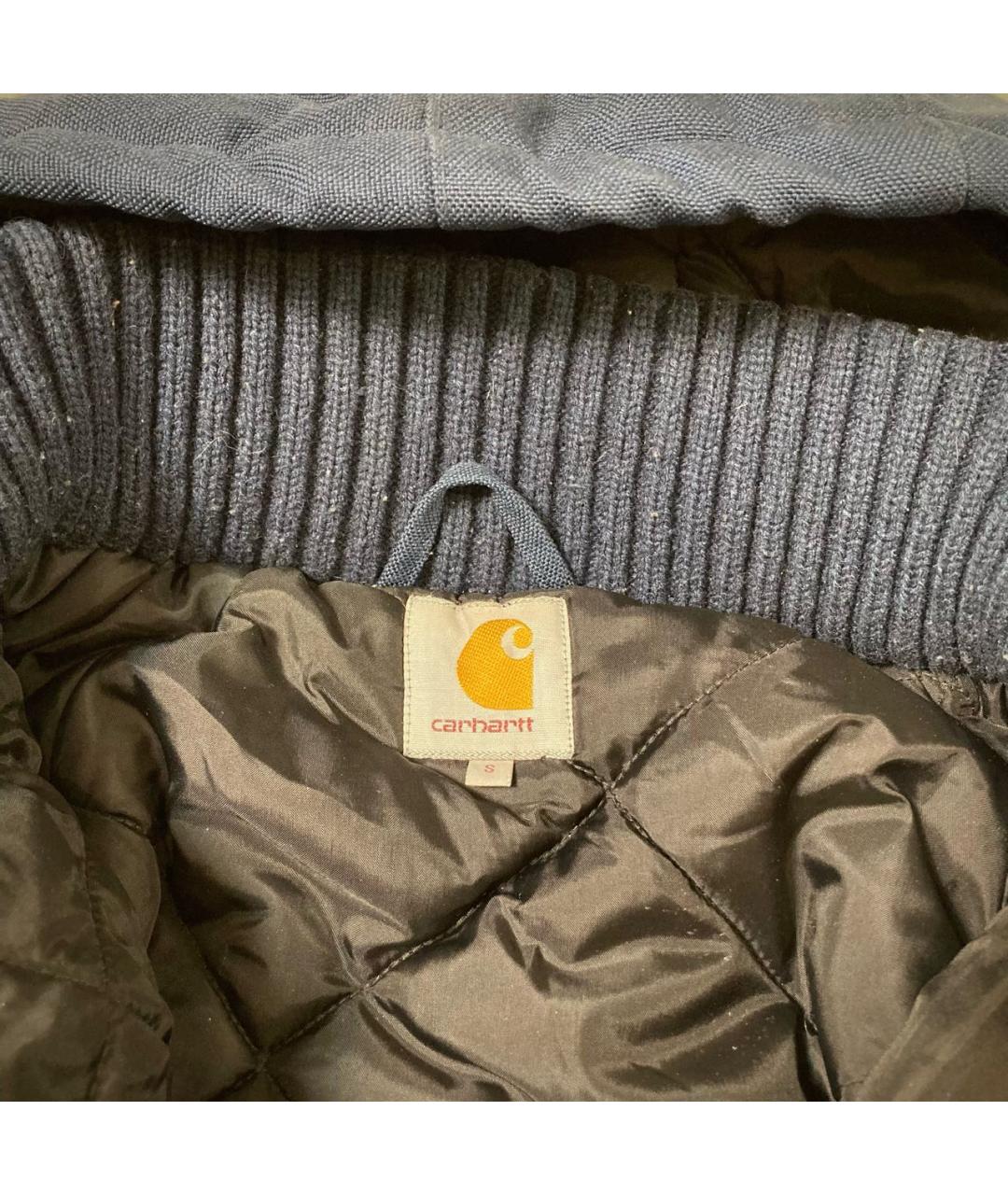 CARHARTT Темно-синяя хлопковая куртка, фото 3