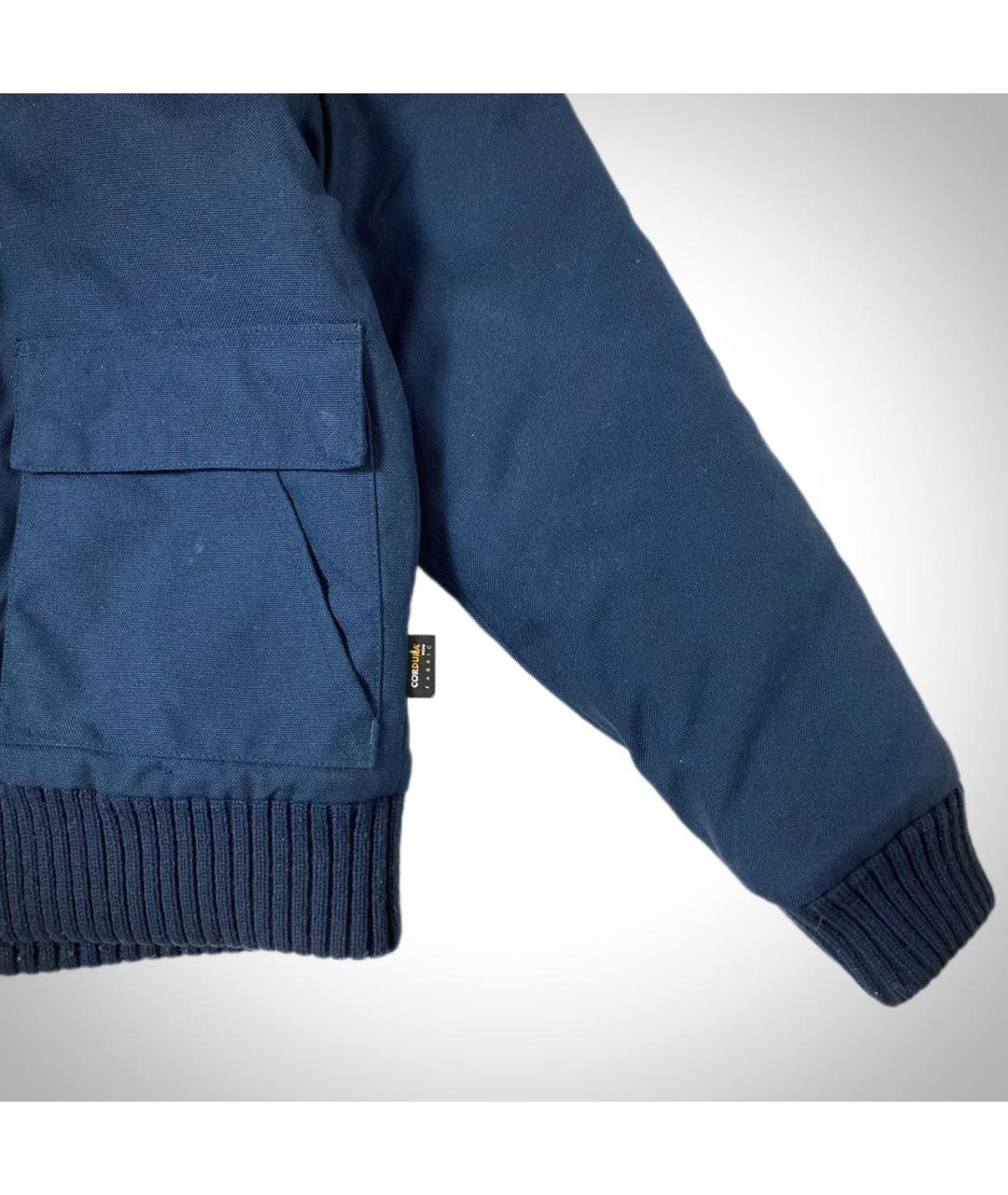 CARHARTT Темно-синяя хлопковая куртка, фото 4