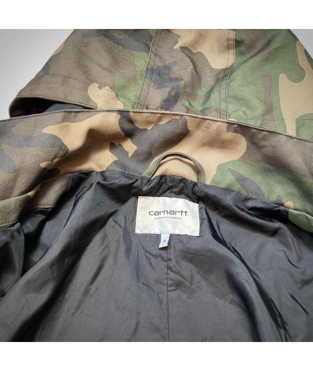 CARHARTT WIP Хаки полиамидовая куртка, фото 3