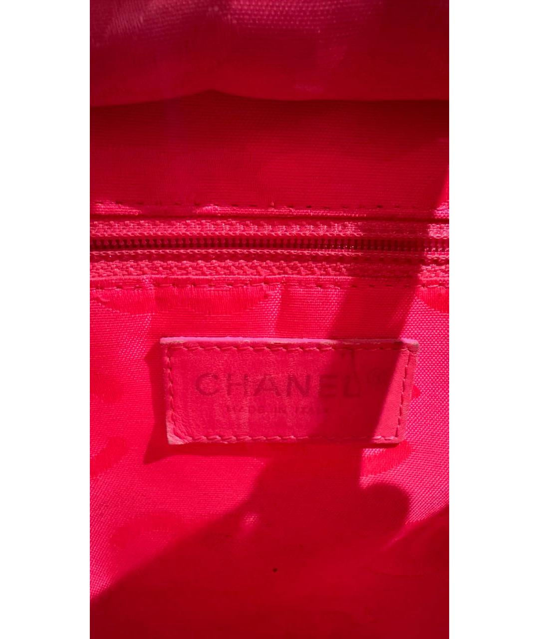 CHANEL Черная кожаная сумка тоут, фото 8