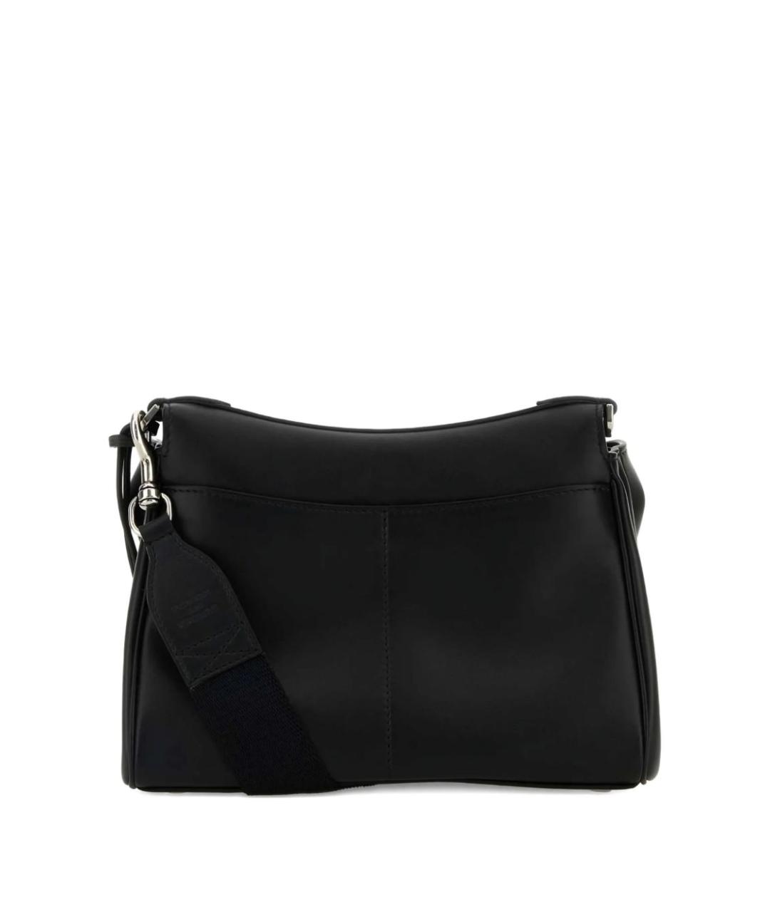 BALENCIAGA Черная кожаная сумка на плечо, фото 3