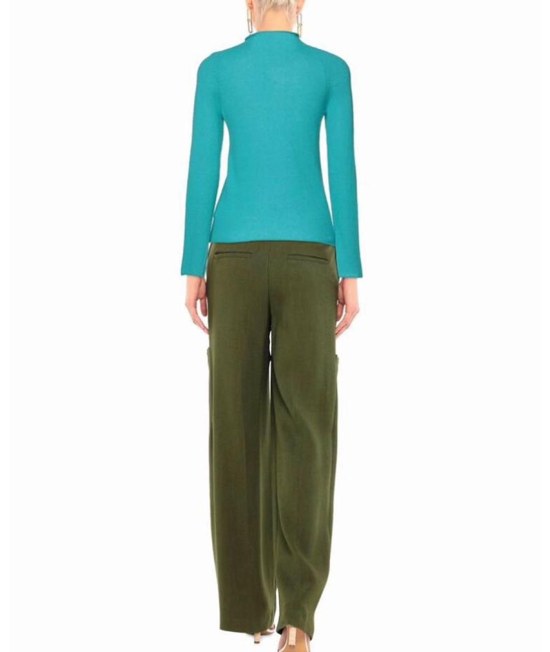 FORTE FORTE Бирюзовая шерстяная водолазка, фото 3