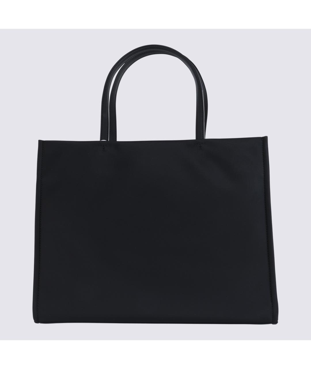 TORY BURCH Черная синтетическая сумка тоут, фото 3