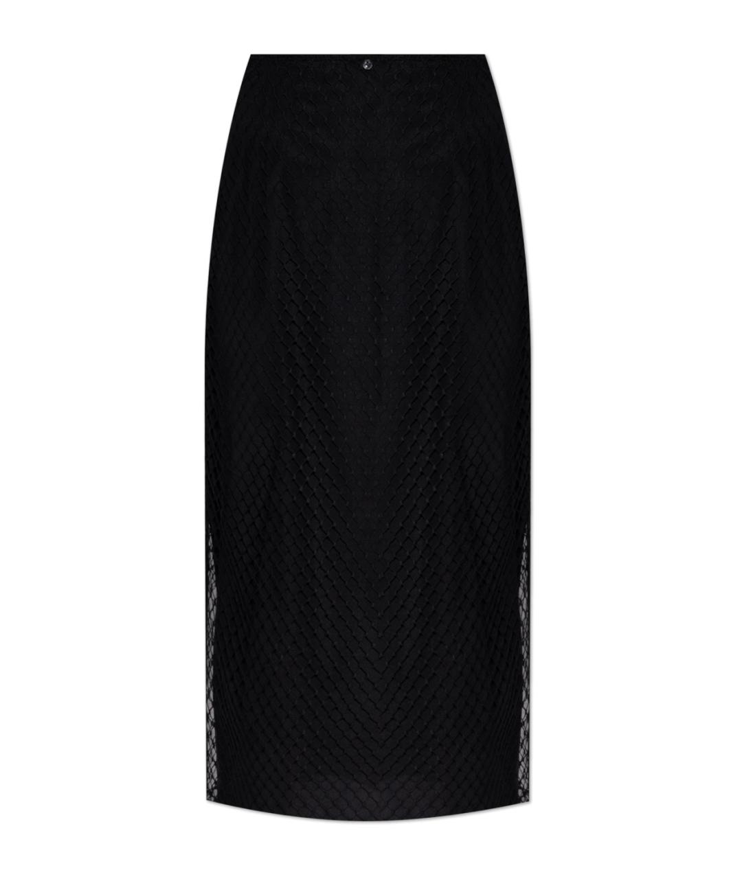 DOLCE&GABBANA Черная юбка миди, фото 1