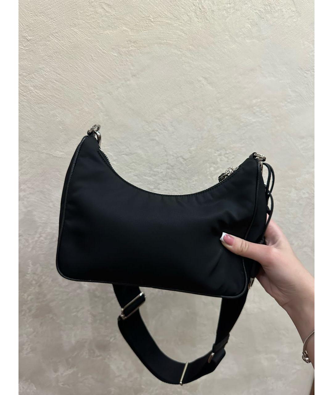 PRADA Черная сумка с короткими ручками, фото 3