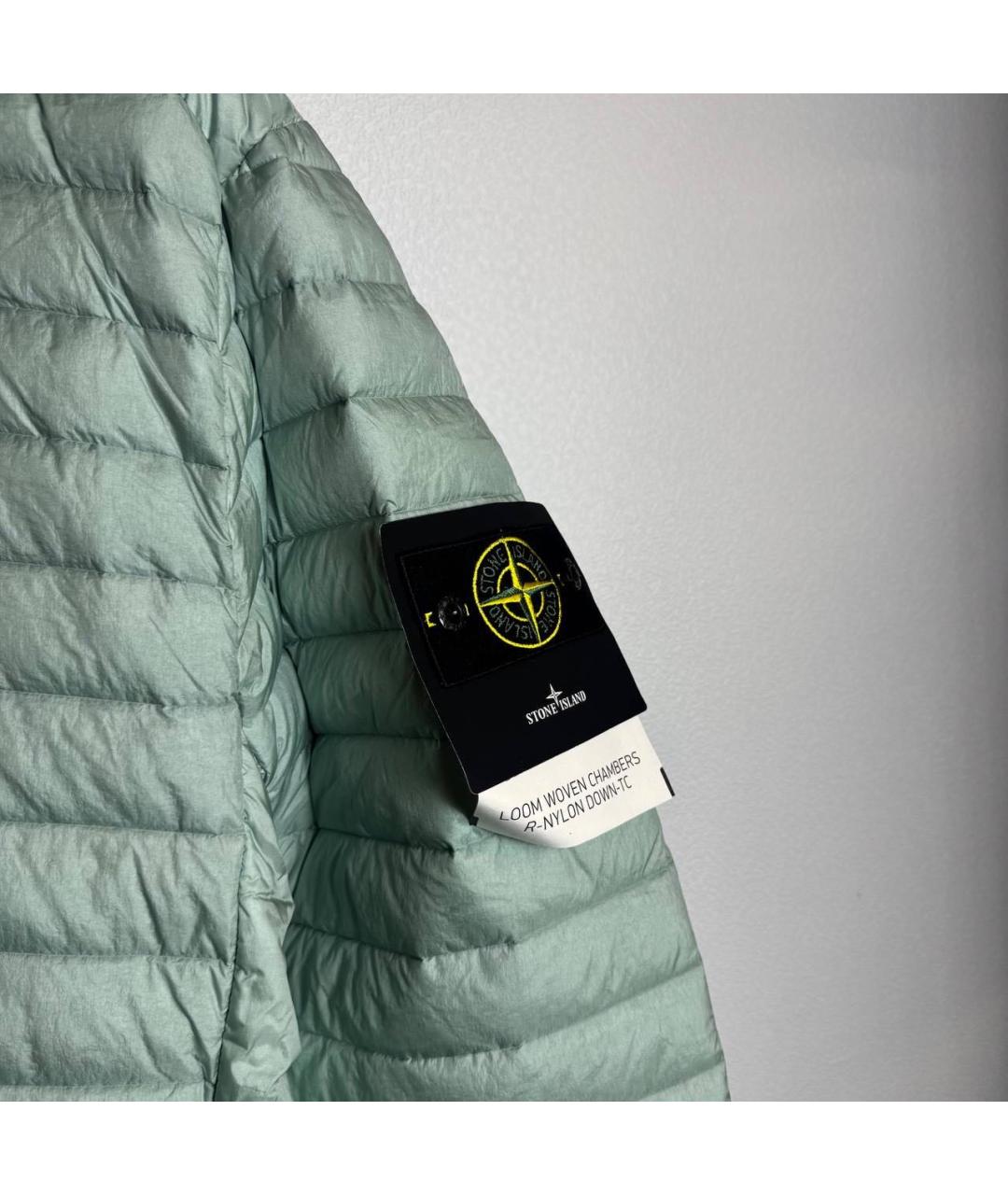STONE ISLAND Бирюзовая куртка, фото 5
