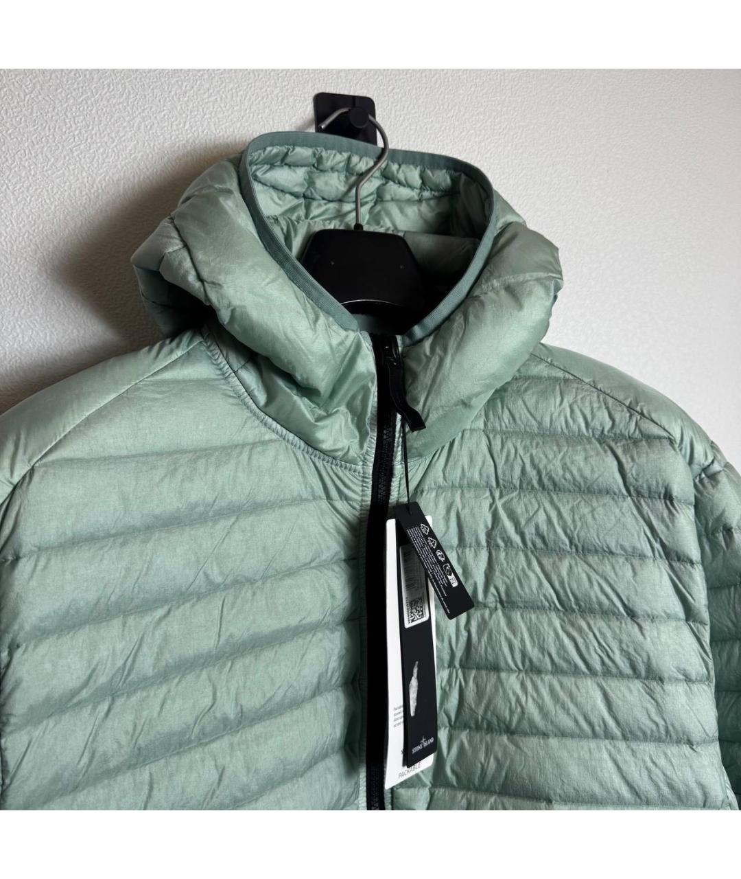 STONE ISLAND Бирюзовая куртка, фото 3