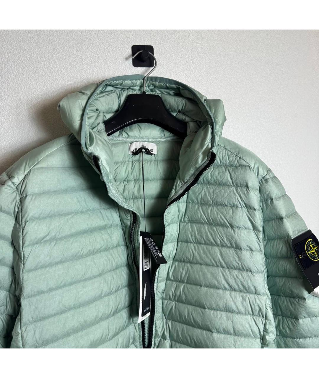 STONE ISLAND Бирюзовая куртка, фото 4