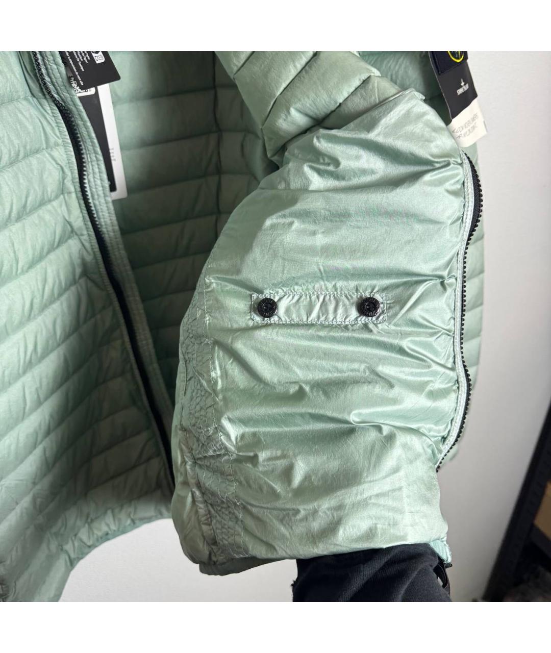 STONE ISLAND Бирюзовая куртка, фото 6